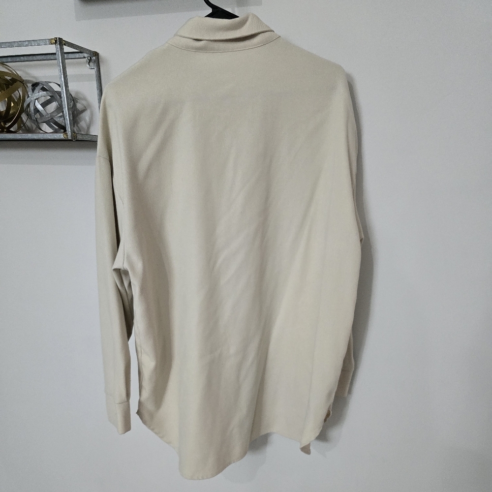 Cream Button Down​ - Picture 6 of 10